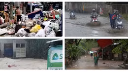 Bão nhiệt đới Yagi khiến một thành phố Philippines ngập trong đống đổ nát