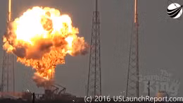 UFO tiêu diệt tên lửa Falcon 9 của Mỹ?