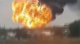 Nổ kho chứa khí gas tại Kazakhstan