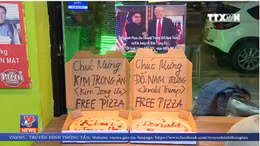 Hội nghị thượng đỉnh Mỹ - Triền Tiên vào thực đơn nhà hàng Hà Nội