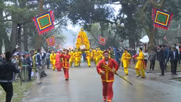 Hội Gióng đền Sóc Sơn - tưởng nhớ vị Thánh đánh giặc Ân