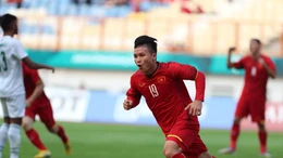 Quang Hải 'xâu kim' thủ môn U23 Pakistan sau pha phối hợp như mơ với Công Phượng