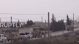 400 lính thủy đánh bộ Mỹ trên xe thiết giáp đổ bộ vào chiến trường Raqqa