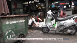 Rùng mình chén đĩa bẩn trong các hàng quán vỉa hè