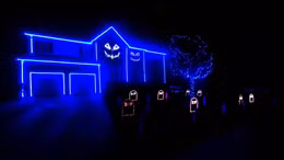 Biểu diễn ánh sáng theo nhạc 'The Fox'