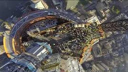 Ngắm Trung tâm Thương mại thế giới mới từ không trung