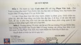 Vụ hủy hoại 46 ha rừng tại Đắk Nông: Kỷ luật nhiều cán bộ kiểm lâm