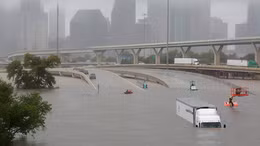 Nữ phóng viên nhanh trí cứu tài xế mắc kẹt trong dòng nước lũ ở Houston