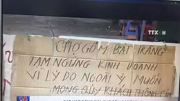 Bất ngờ đóng cửa chợ Gốm Bát Tràng