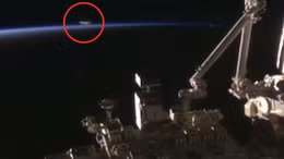 Ghi được cảnh UFO bay vọt qua trạm ISS?
