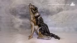 Body painting "phù phép" người mẫu thành động vật