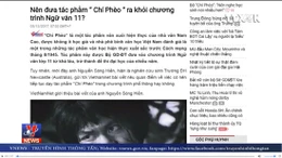 Xung quanh đề xuất đưa tác phẩm 'Chí Phèo' ra khỏi môn Ngữ văn