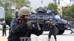 Tổng duyệt diễn tập phương án bảo vệ Tuần lễ cấp cao APEC 2017