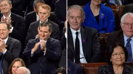 Xem clip sắc mặt thành viên hai đảng khi Tổng thống Trump đọc Thông điệp Liên bang