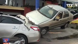 Ô tô gây tai nạn, một người bị thương nặng