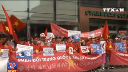 Người Việt ở Hàn Quốc phản đối hành động của Trung Quốc tại Biển Đông