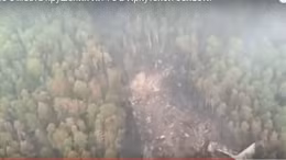 Máy bay Nga vỡ nát trên sườn đồi Siberia