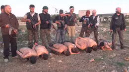 Hãi hùng cảnh phiến quân hành hình lính chính phủ Syria