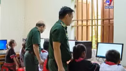Giúp trẻ vùng biên tiếp cận chuyển đổi số