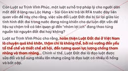 Phản bác luận điệu xuyên tạc về Luật Đất đai (sửa đổi)