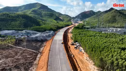 Cao tốc Hoài Nhơn - Quy Nhơn tăng tốc tiến độ trước mùa mưa 