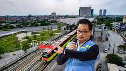 Ông Lê Trung Hiếu, Phó Giám đốc Sở Kế hoạch và Đầu tư Hà Nội, nguyên Phó trưởng Ban Quản lý Metro Hà Nội