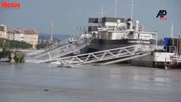 Hungary: Nước sông Danube dâng cao nhất 10 năm, tràn vào thủ đô Budapest