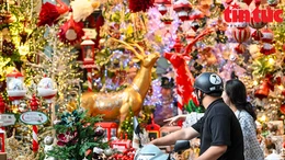 Hà Nội rực rỡ sắc màu dịp Noel