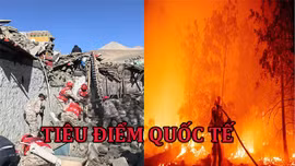 Tin tức TV: Động đất, cháy rừng kinh hoàng ở Trung Quốc và Mỹ