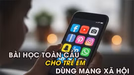 Tin tức TV: Bài học toàn cầu cho trẻ em dùng mạng xã hội