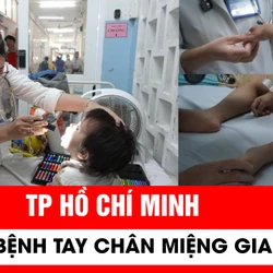 Dịch bệnh tay chân miệng tại TP Hồ Chí Minh gia tăng