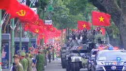 Chi tiết thời gian, lộ trình diễu binh ngày 2/9