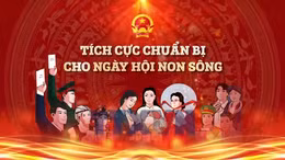 Tích cực chuẩn bị cho ngày hội non sông