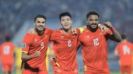 Màn trình diễn bùng nổ của đội tuyển Việt Nam tại sân Thiên Trường