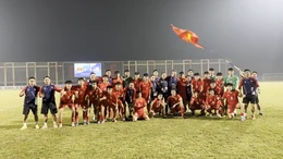 Tuyển U17 Việt Nam đoạt vé dự VCK U17 châu Á 2026 và được thưởng nóng 600 triệu đồng