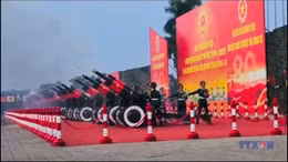 Cận cảnh 15 khẩu pháo lễ trong nghi thức bắn 'hàm lửa'
