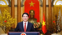 Chủ tịch nước Lương Cường chúc Tết Ất Tỵ 2025