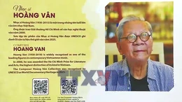 Gìn giữ gia tài âm nhạc Hoàng Vân - di sản tư liệu thế giới