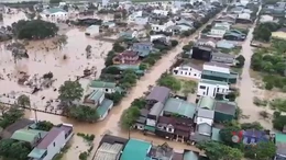 Mưa lũ gây ngập lụt, chia cắt nhiều nơi tại Quảng Trị