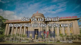 Dòng vốn vào sản xuất - Tín dụng thúc đẩy tăng trưởng kinh tế