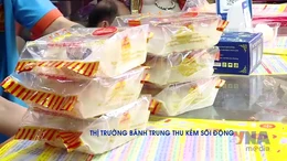 Thị trường bánh Trung thu kém sôi động