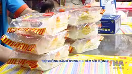 Thị trường bánh Trung thu kém sôi động