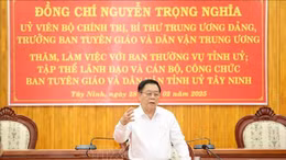 Tây Ninh đổi mới tư duy lãnh đạo, chỉ đạo hơn nữa trong phát triển KT-XH
