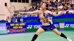 Tay vợt Nguyễn Thùy Linh khởi đầu thuận lợi tại China Open 2026