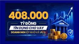 408.000 tỷ đồng tín dụng hướng tới doanh nghiệp nhỏ và vừa