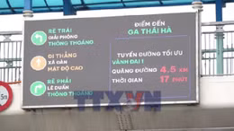 Màn hình Led - Tiện ích mới trên các tuyến đường Thủ đô