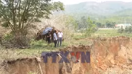 Sạt lở bờ sông Pô Kô – nỗi lo trước mùa mưa bão 