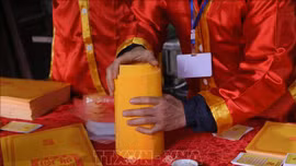 Đảm bảo đủ lượng ấn lộc phát cho du khách