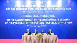Công bố Quyết định về đặc xá năm 2025 của Chủ tịch nước