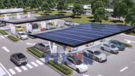 Các trạm sạc xe điện có thể mua điện tái tạo trực tiếp